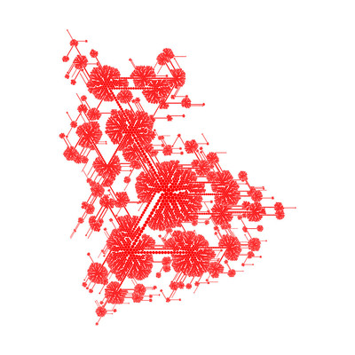 particule disruptions   julien leonard dots art