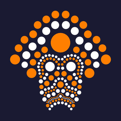 pirat monkey   julien leonard dots art