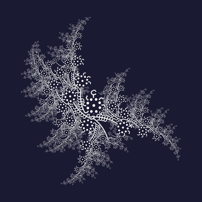 rail forest   julien leonard dots art
