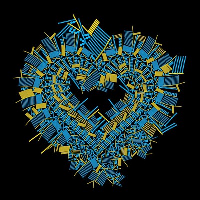 railheart   julien leonard dots art
