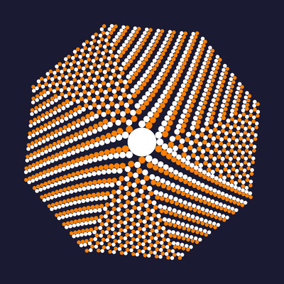 random windmill   julien leonard dots art