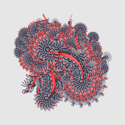 redwood   julien leonard dots art