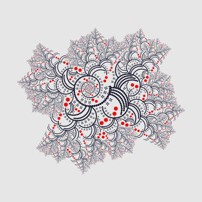 roulette russe   julien leonard dots art