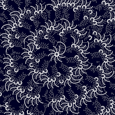 sea medallion   julien leonard dots art