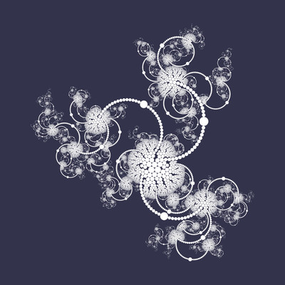 sky goddess   julien leonard dots art