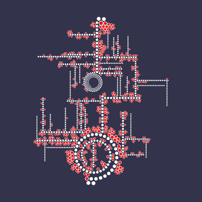 space yard   julien leonard dots art