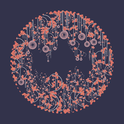 spiraleous mangos   julien leonard dots art