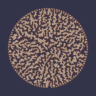 spores   julien leonard dots art