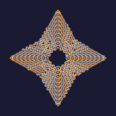 starflow   julien leonard dots art