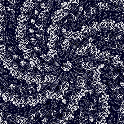 stellar foam   julien leonard dots art