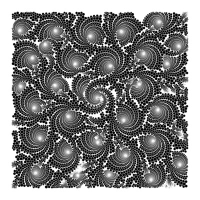 storm tree   julien leonard dots art