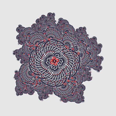 sumotori   julien leonard dots art
