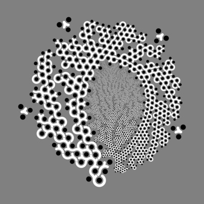 the energy inside   julien leonard dots art
