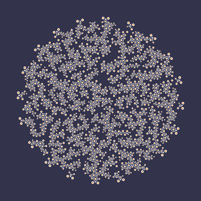 treebranch   julien leonard dots art