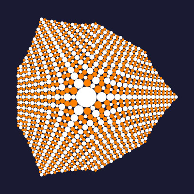 trilateral   julien leonard dots art