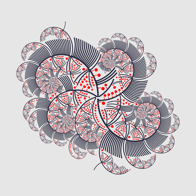 valkyries   julien leonard dots art