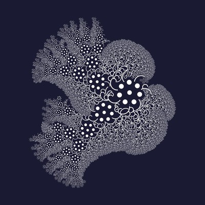 volcanographie   julien leonard dots art