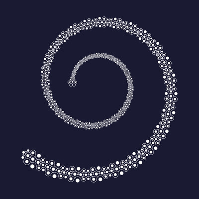 water dragoon   julien leonard dots art