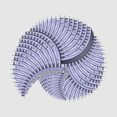 weaving steel   julien leonard dots art