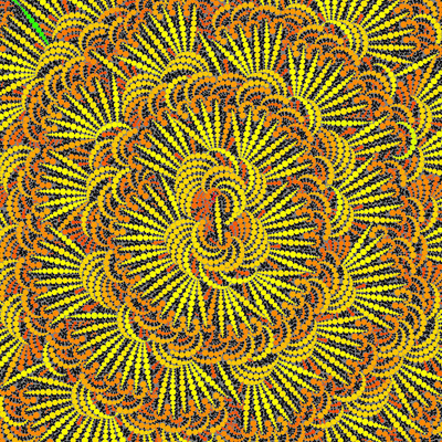 wheat beam   julien leonard dots art