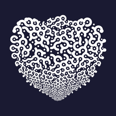 white strawberry   julien leonard dots art