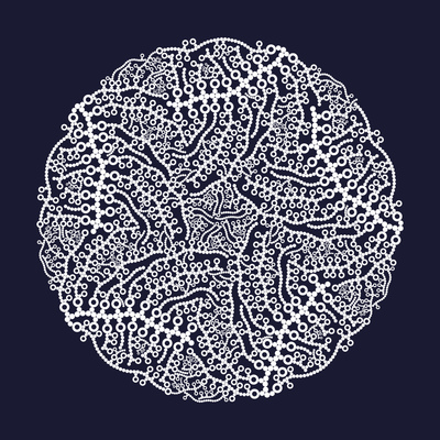 wool ball   julien leonard dots art