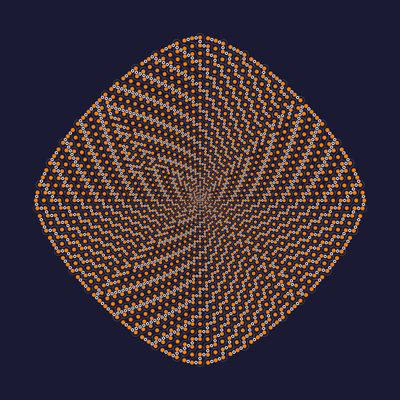 woven basket   julien leonard dots art