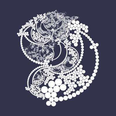 ying yang flame   julien leonard dots art